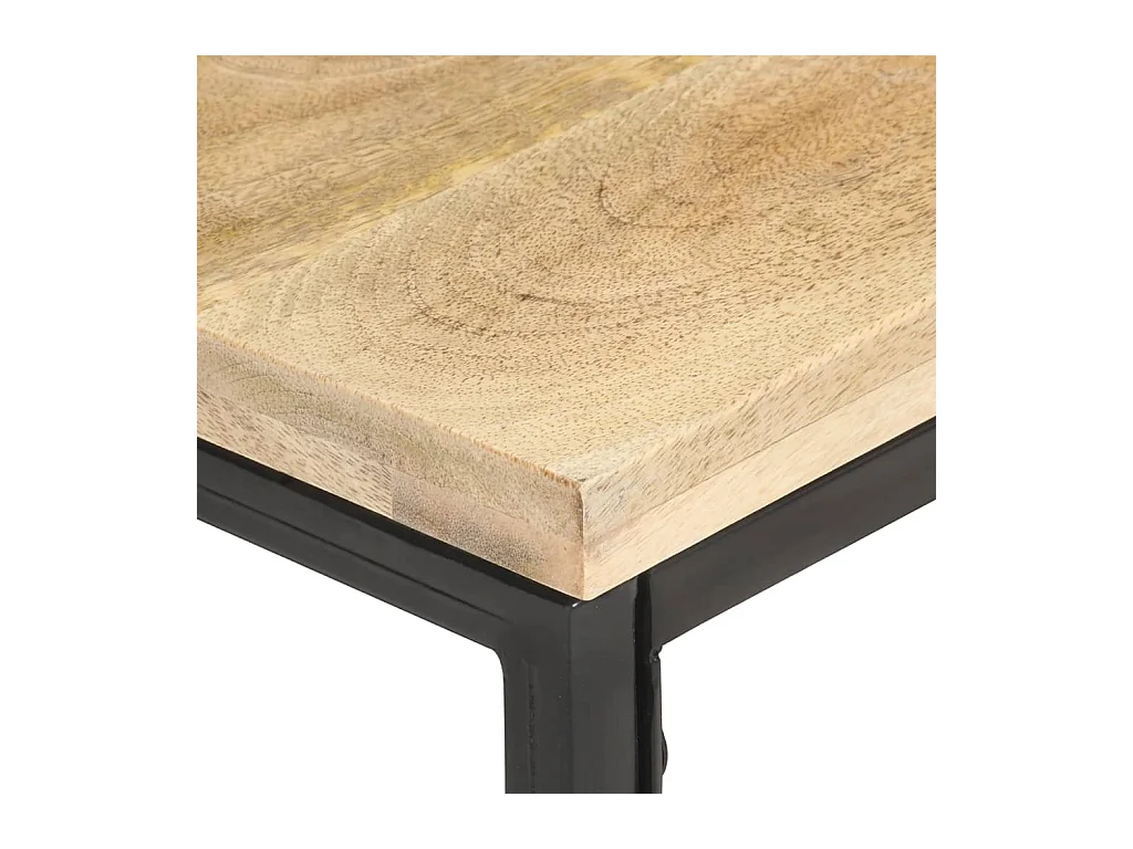 Table d'appoint 40x40x35 cm Bois de manguier massif