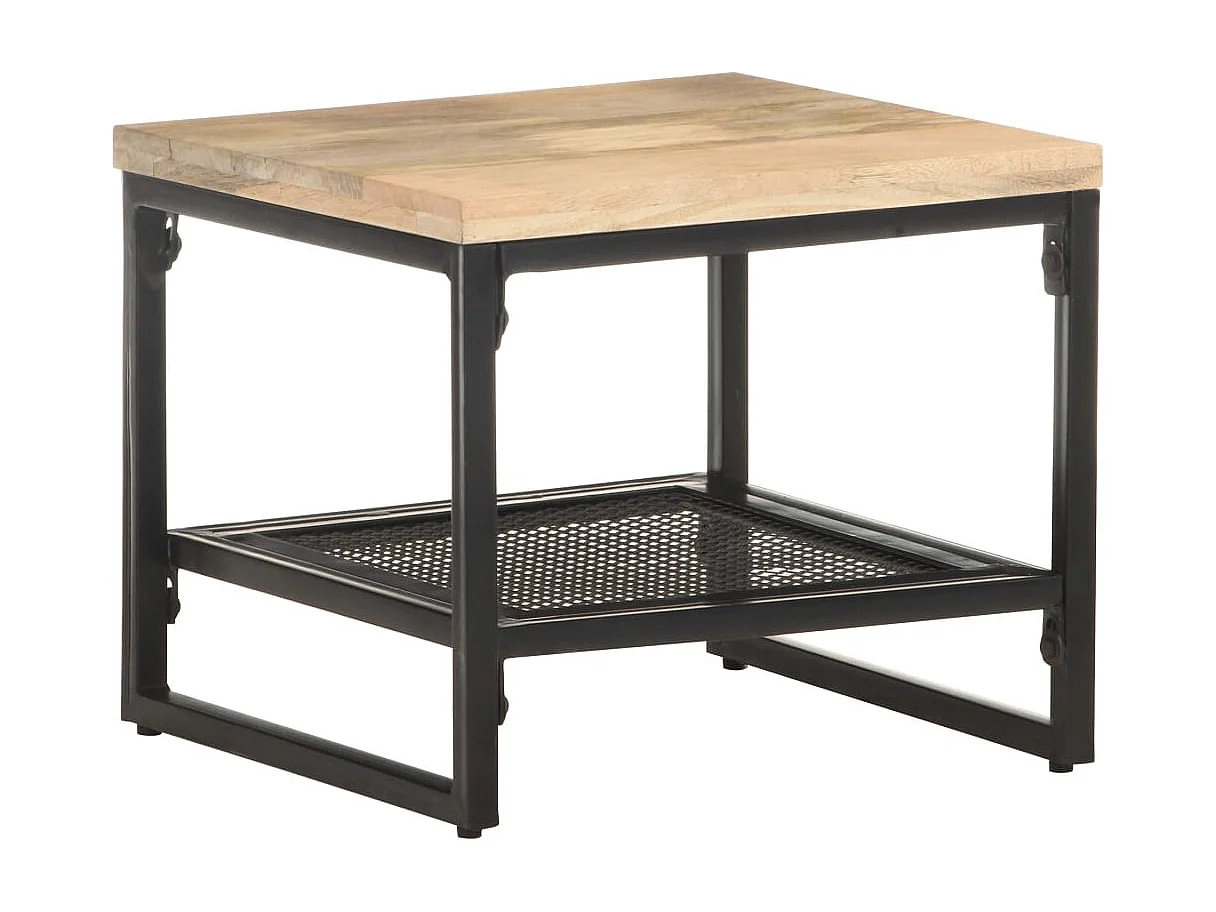 Table d'appoint 40x40x35 cm Bois de manguier massif