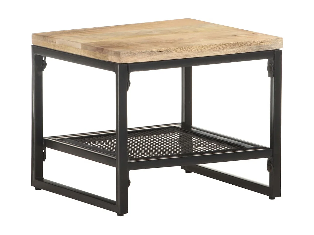 Table d'appoint 40x40x35 cm Bois de manguier massif