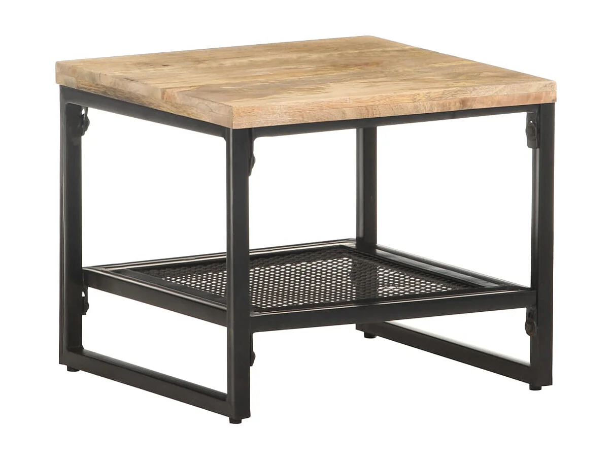 Table d'appoint 40x40x35 cm Bois de manguier massif