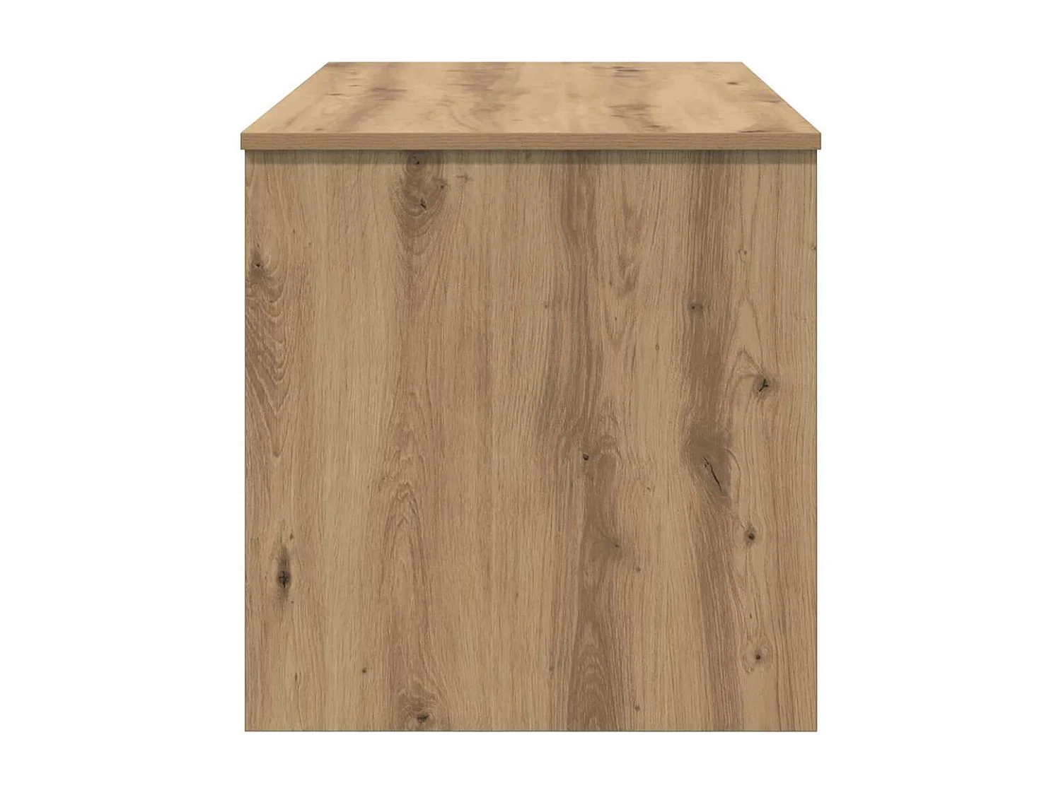 Table basse chêne artisanal 102 x 50 x 52.5 cm