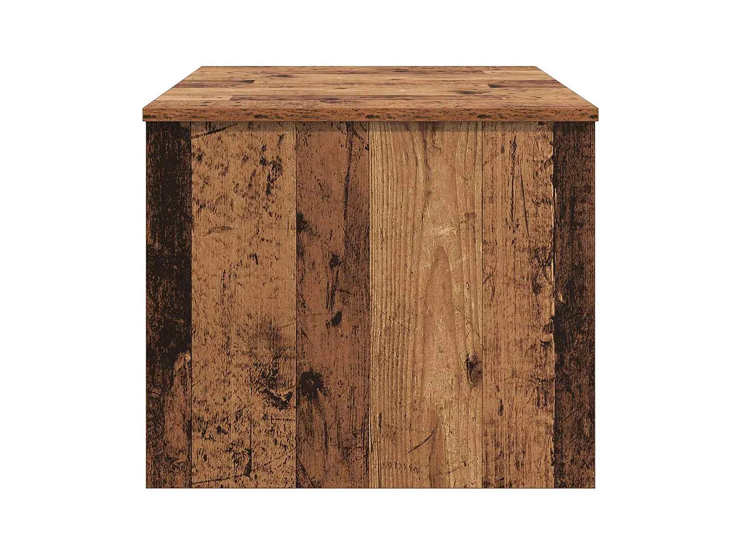 Salontafel Antiek hout 80 x 50,5 x 42,5 cm Bewerkt hout