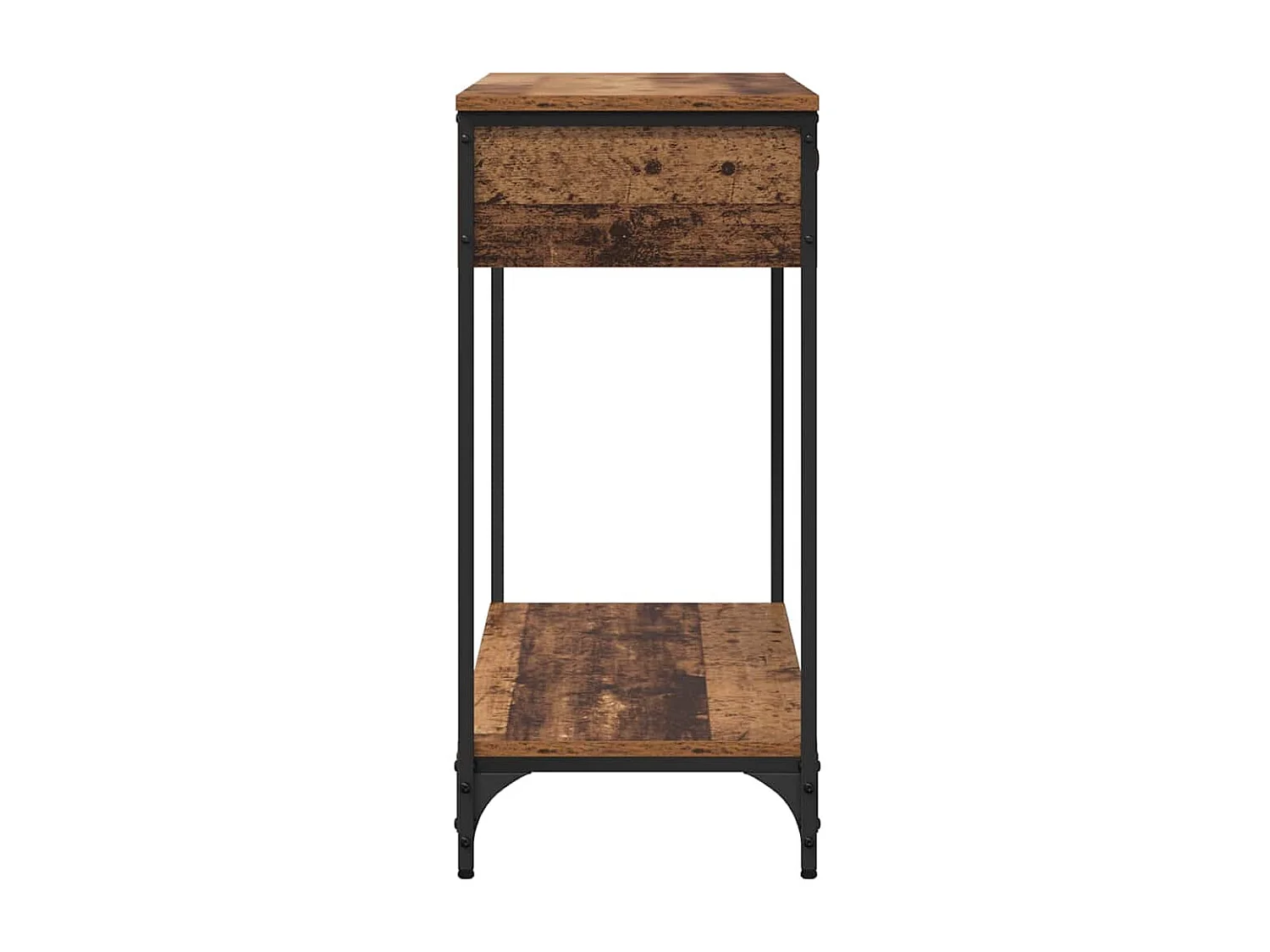 Konsolentisch Antikholz 100 x 34,5 x 75 cm Holzwerkstoff