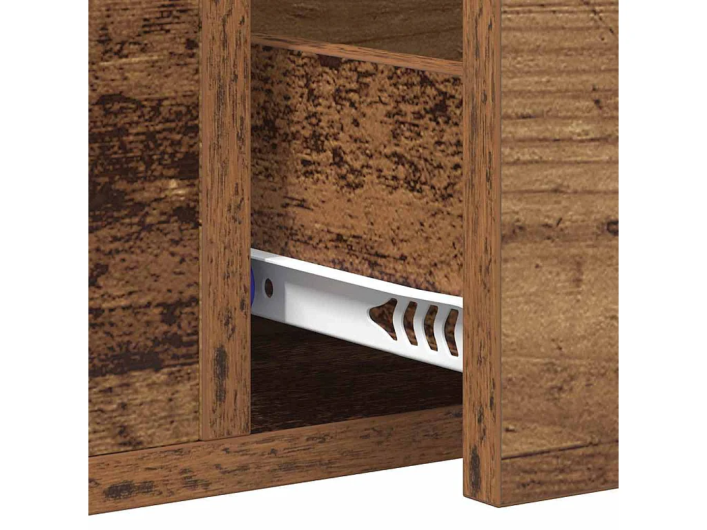 Konsolentisch Antikholz 100 x 34,5 x 75 cm Holzwerkstoff