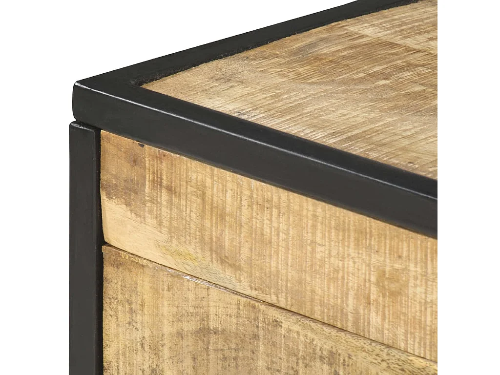 Table basse 70x50x33 cm Bois de manguier massif