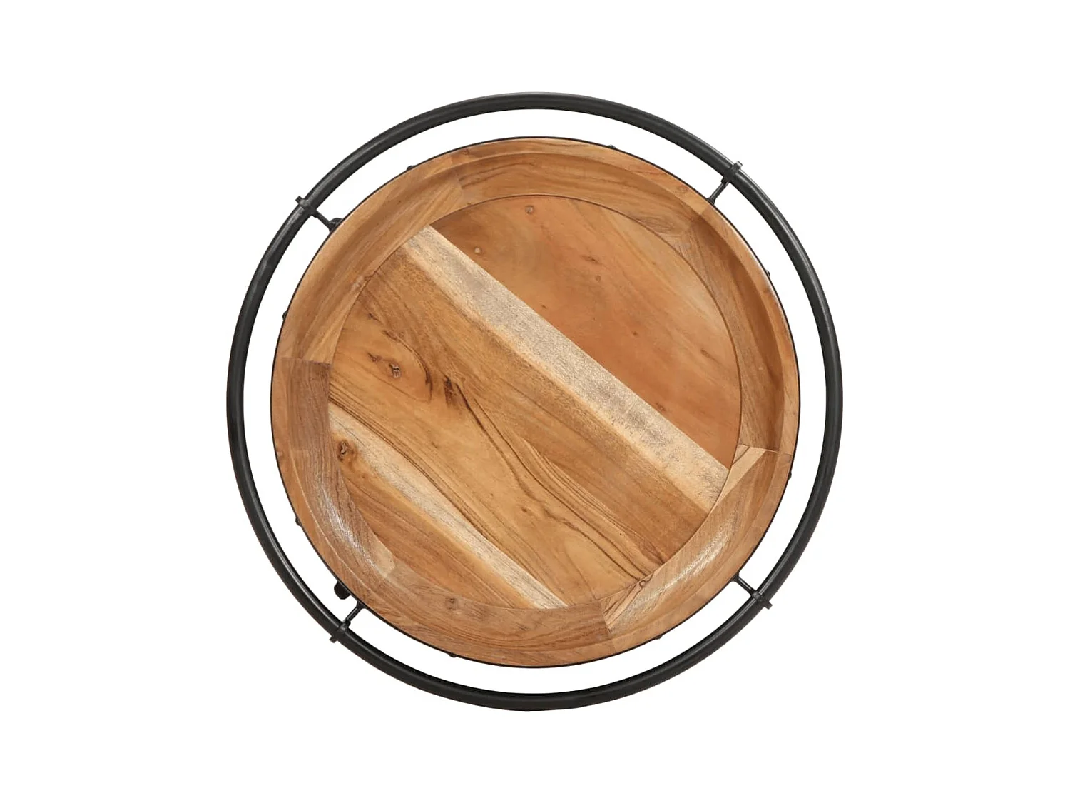 Table d'appoint Ø55x83 cm bois massif d'acacia