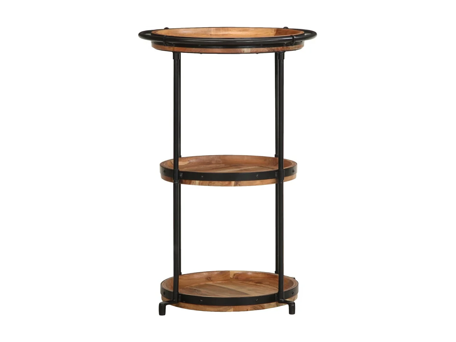 Table d'appoint Ø55x83 cm bois massif d'acacia