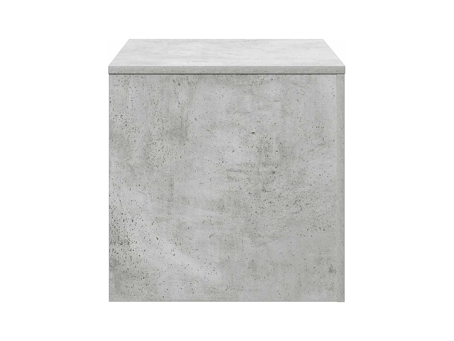 Tables d'appoint 3 pcs Gris béton Bois d’ingénierie