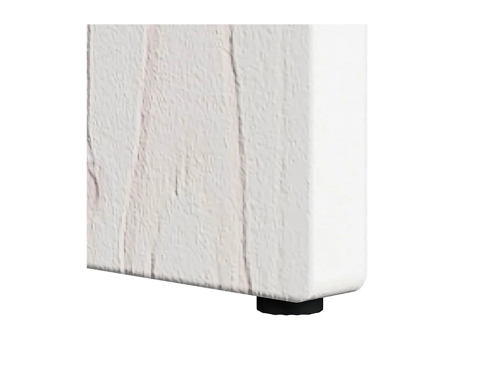 Table basse Blanc 80 x 50 x 31 cm Bois massif en pin