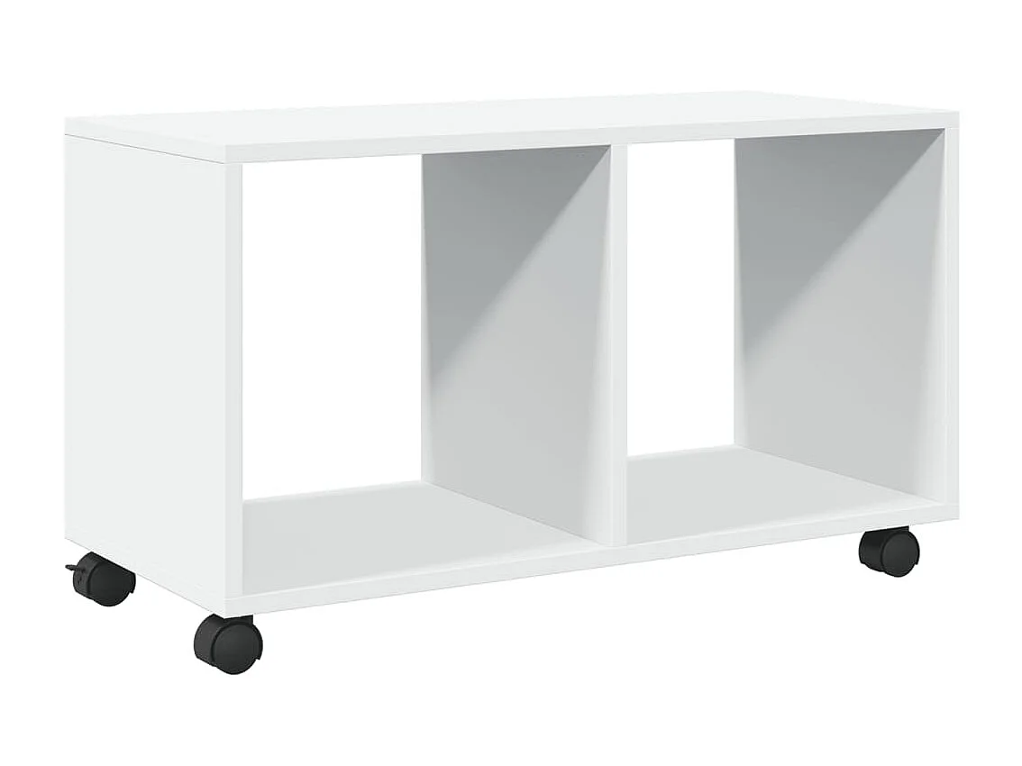 Weißer Rollschrank 72x33x42,5 cm Holzwerkstoff