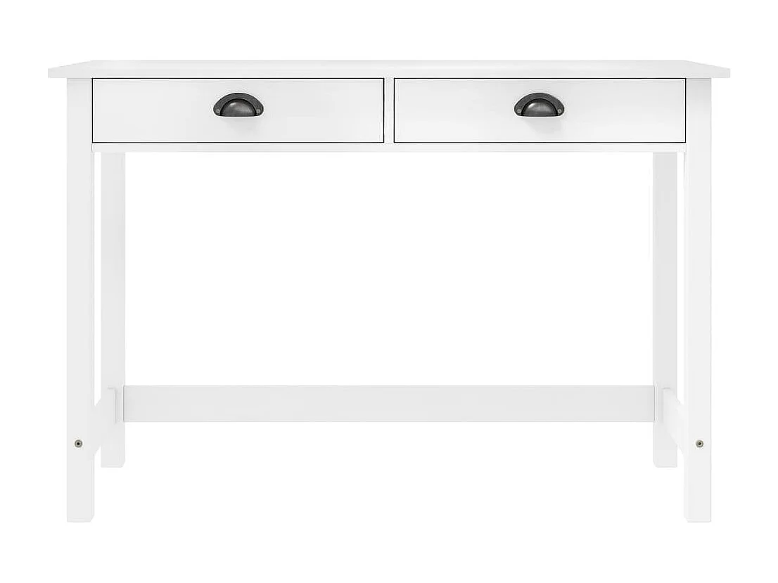 Consolle Hill con 2 cassetti 110x45x74 cm Legno massello di pino