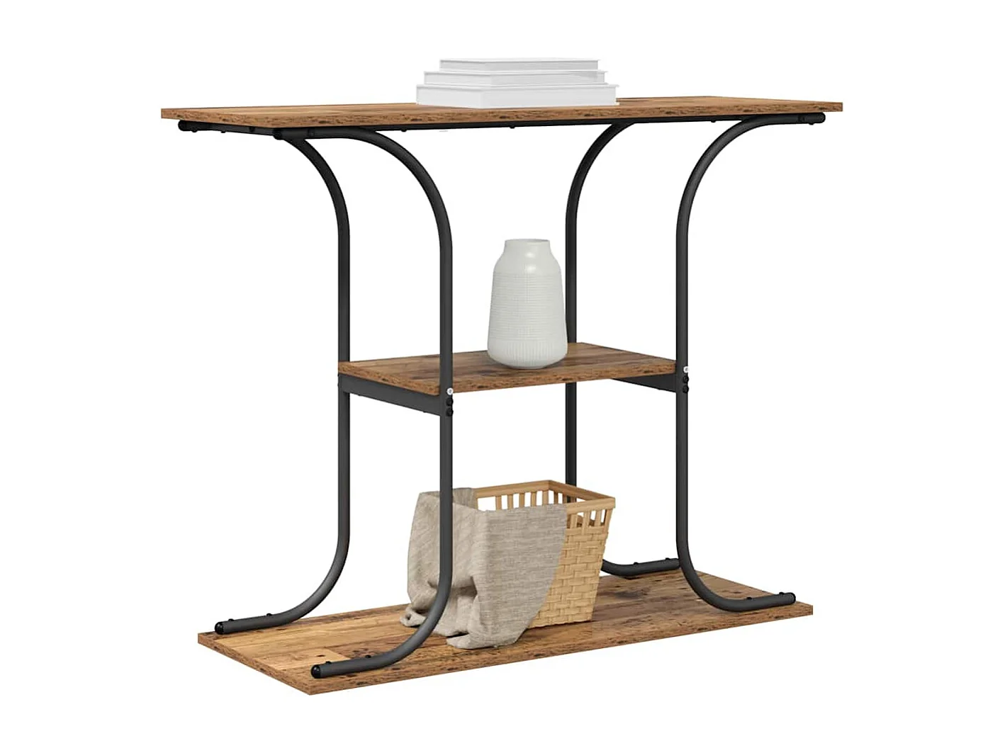 Tavolo consolle Legno antico 101 x 35 x 80,5 cm Legno ingegnerizzato