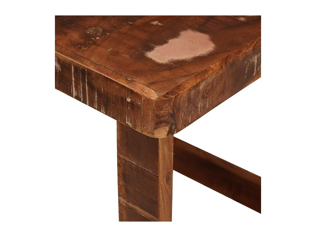 Tables d'appoint Multicolore bois de récupération massif