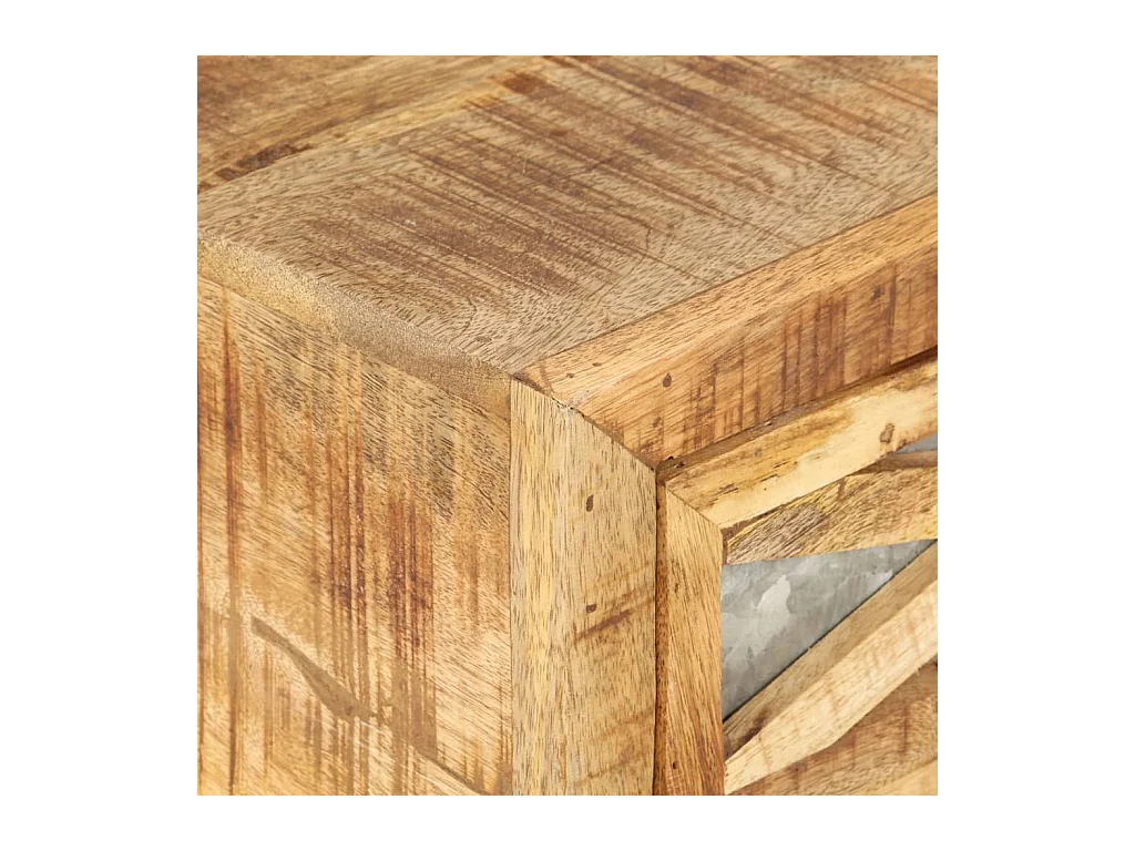 Table basse 110x50x38 cm bois de manguier massif