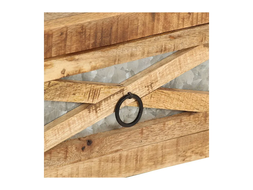 Table basse 110x50x38 cm bois de manguier massif