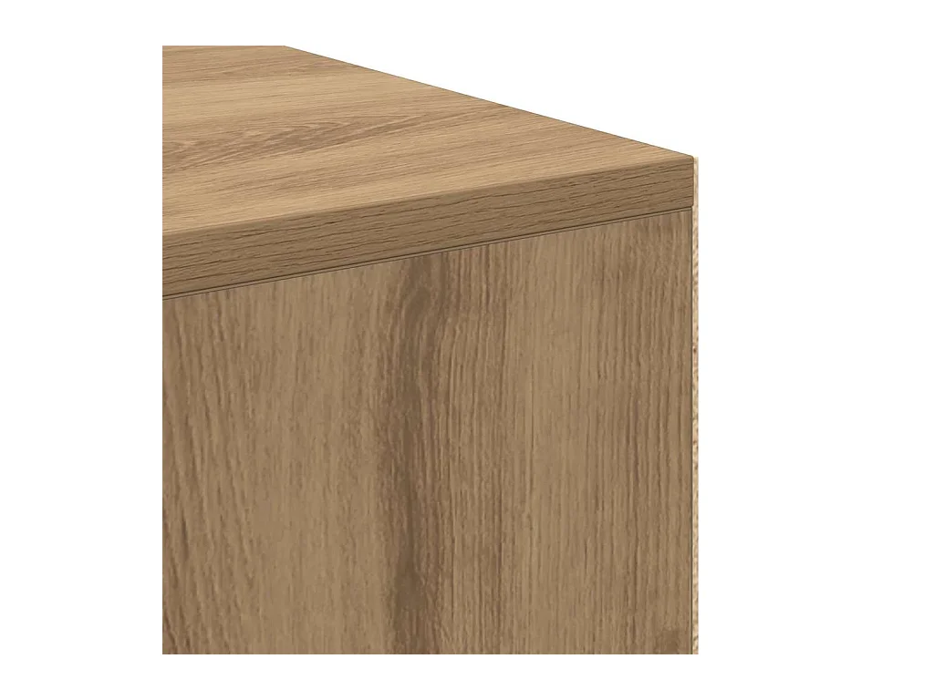 Bureau chêne artisanal 102 x 50 x 75 cm Bois d'ingénierie