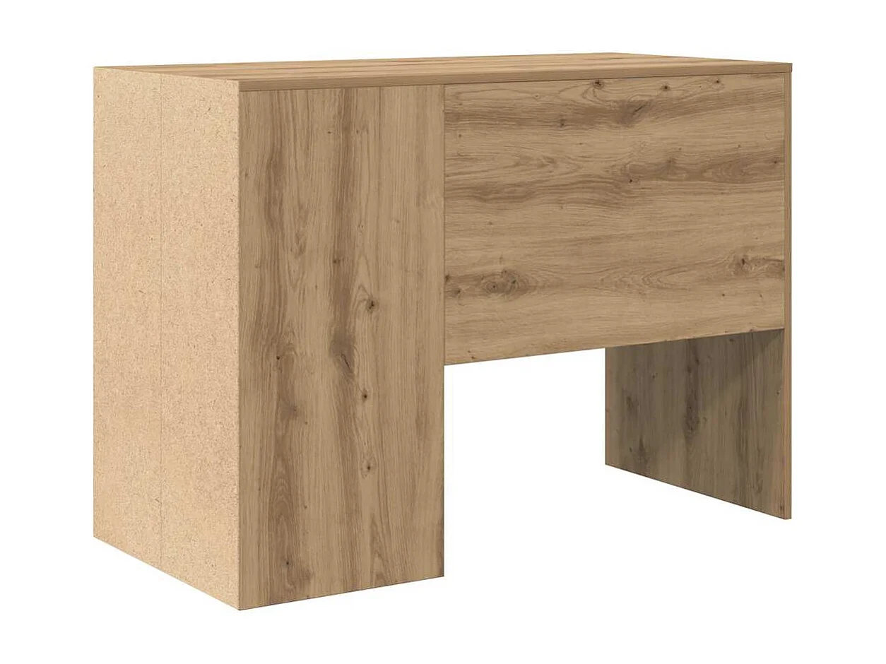 Bureau chêne artisanal 102 x 50 x 75 cm Bois d'ingénierie