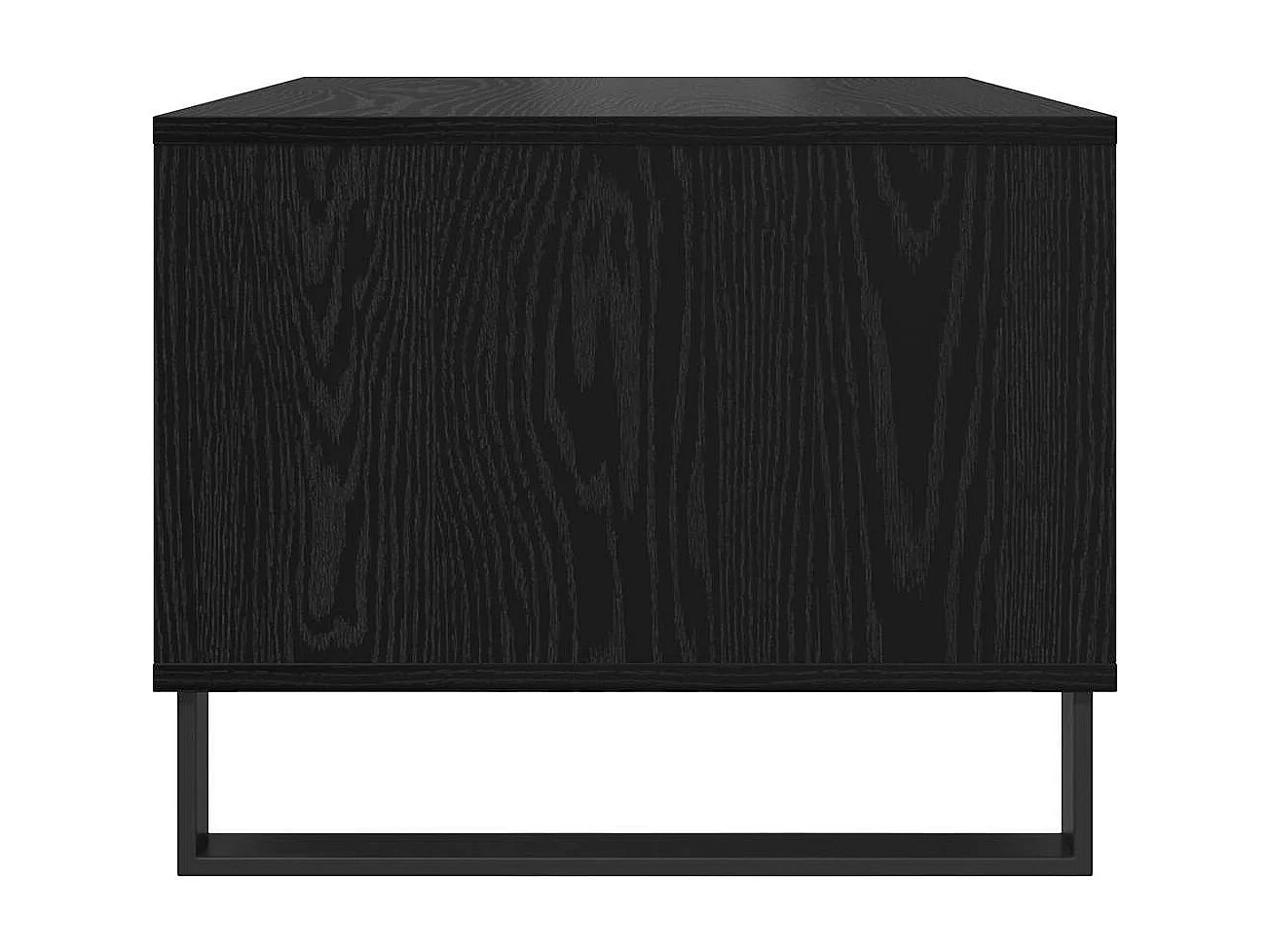 Couchtisch Eiche schwarz 60 x 50 x 40 cm Holzwerkstoff