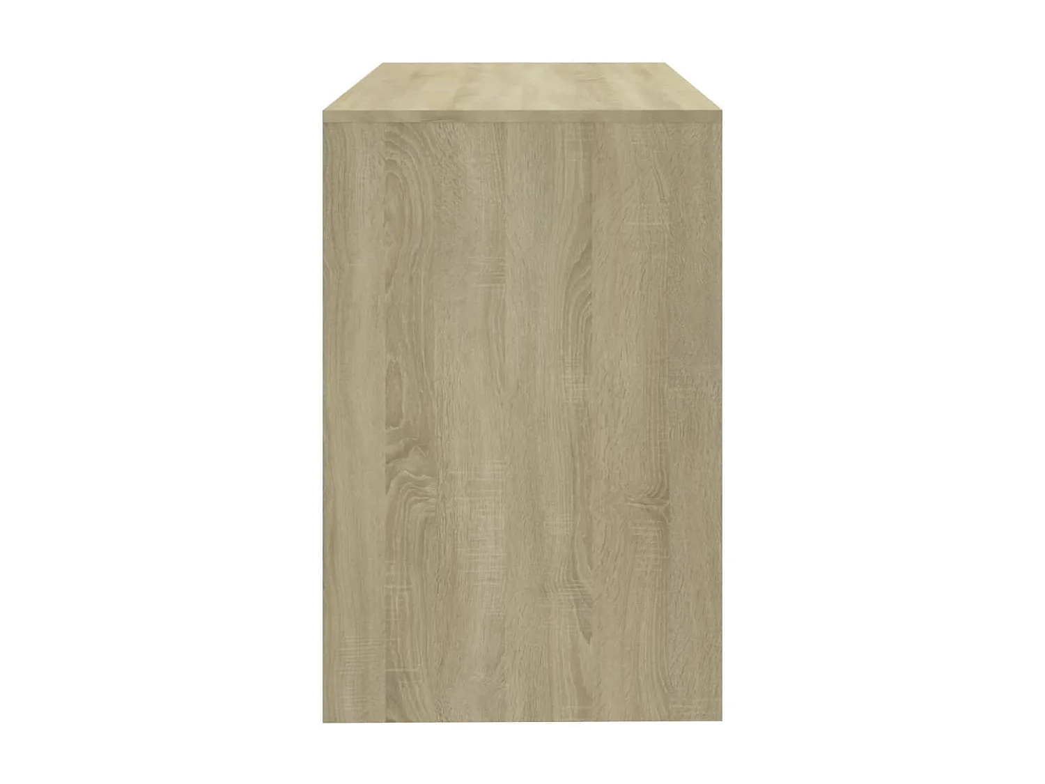Escritorio de roble Sonoma 101x50x76,5 cm Madera de ingeniería