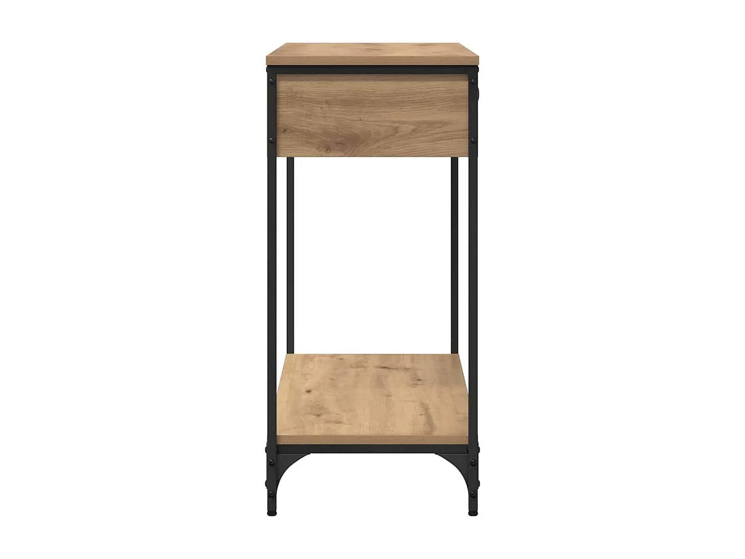 Table console Other chêne artisanal 100 x 34.5 x 75 cm