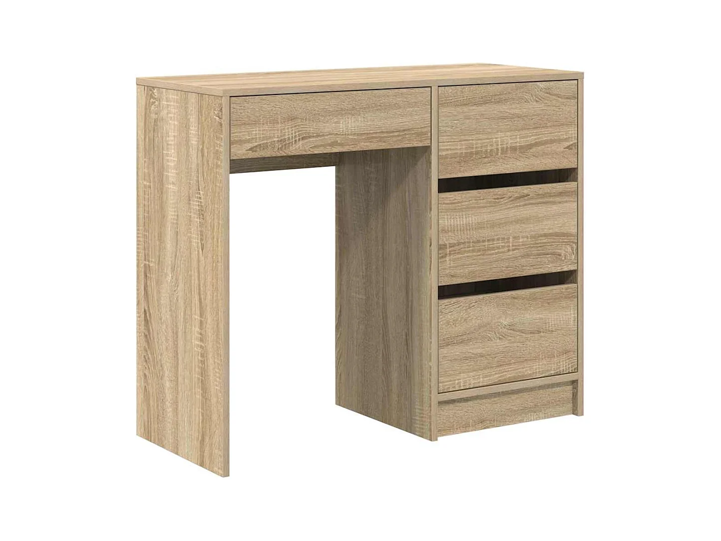 Bureau Chêne sonoma 90 x 37,5 x 75 cm Bois d'ingénierie