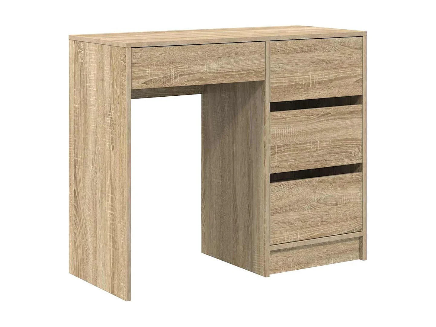 Bureau Chêne sonoma 90 x 37,5 x 75 cm Bois d'ingénierie