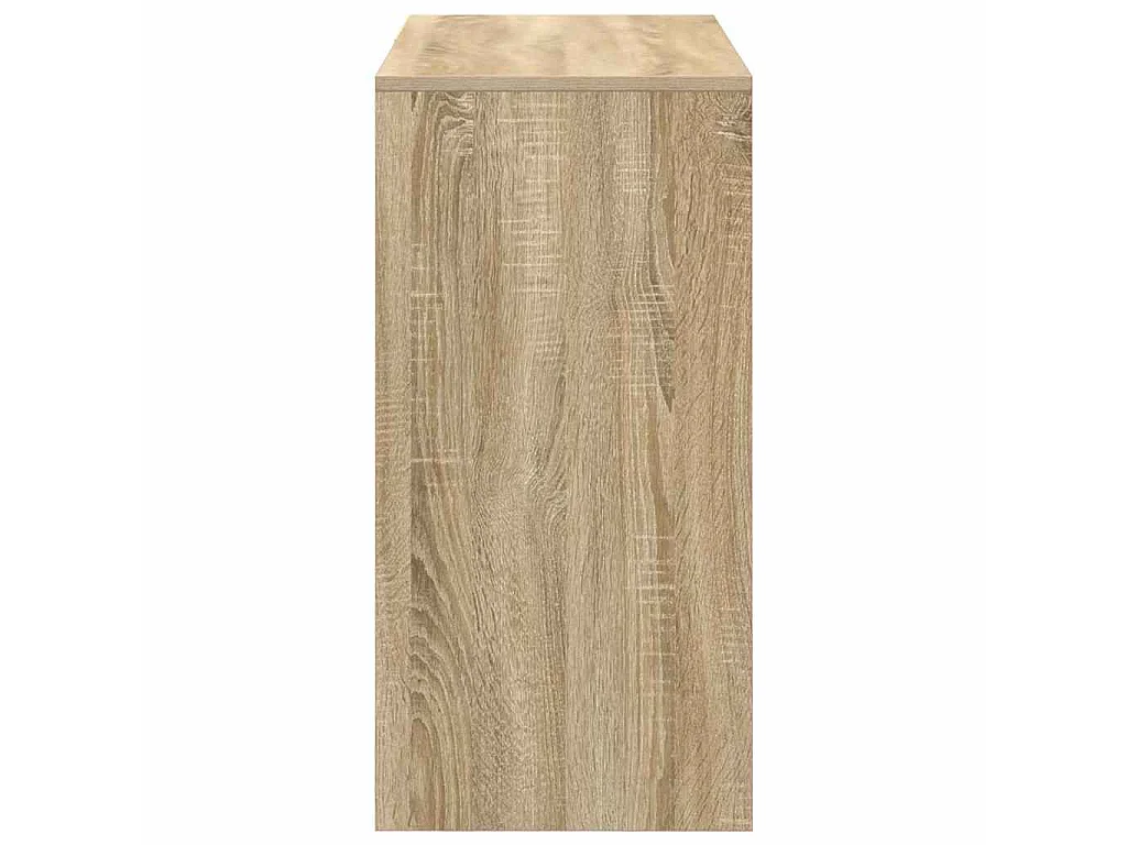 Schreibtisch aus Sonoma-Eiche, 90 x 37,5 x 75 cm, Holzwerkstoff