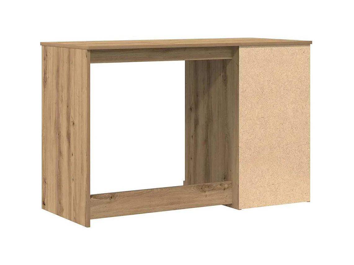Bureau chêne artisanal 50 x 115 x 75 cm Bois d'ingénierie