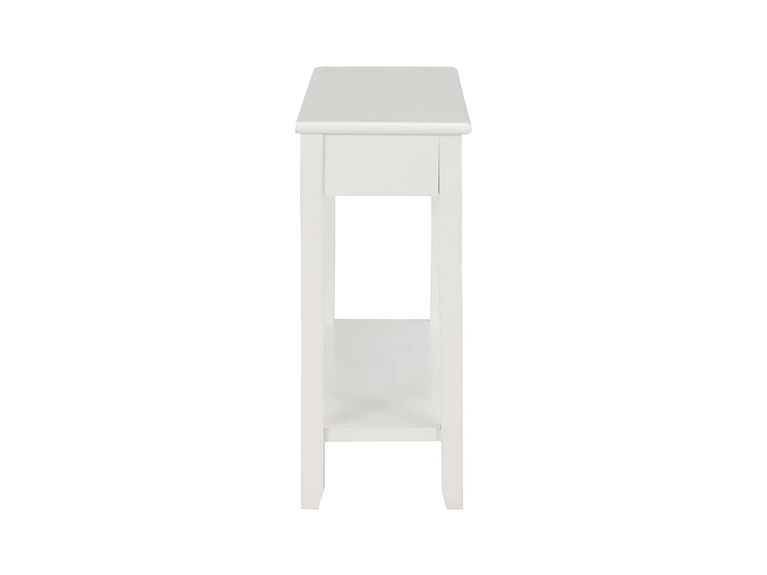 Table console Blanc 110x35x80 cm Bois