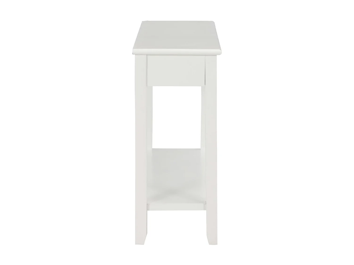 Table console Blanc 110x35x80 cm Bois