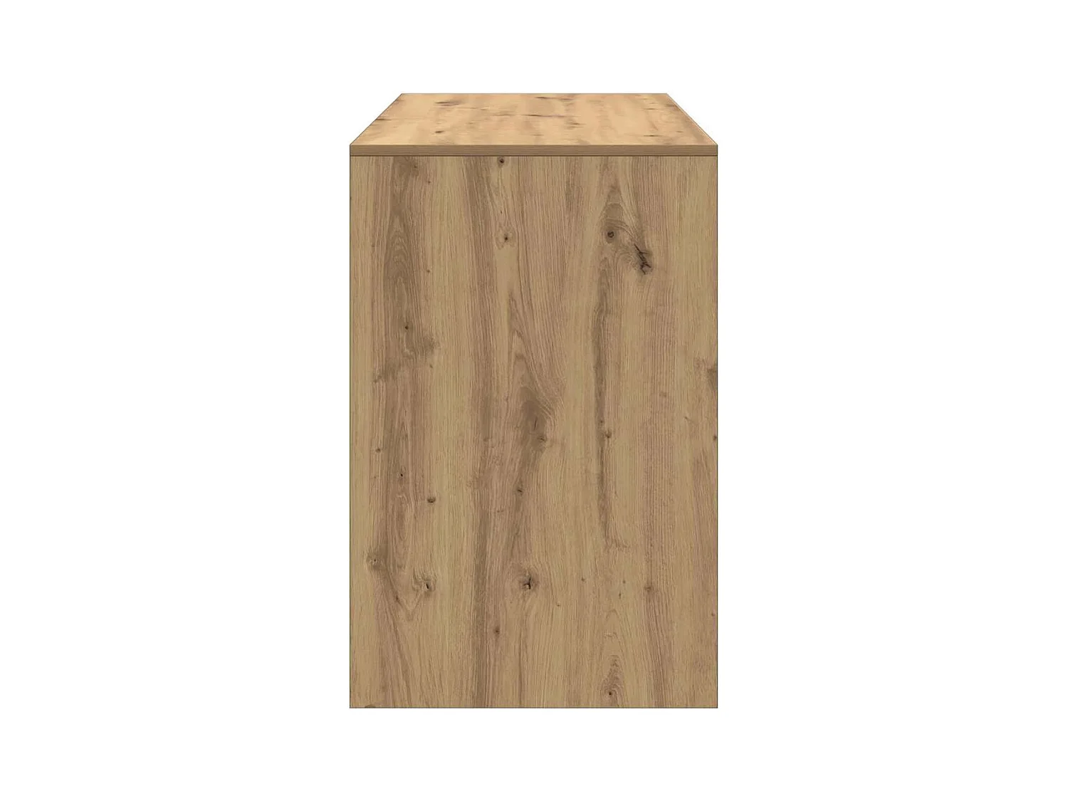 Scrivania artigianale in rovere 101x50x76,5 cm in legno ingegnerizzato