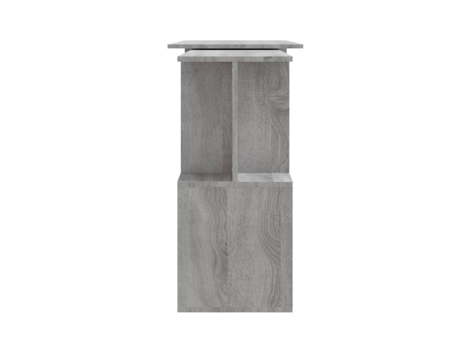 Sonoma Grey Hoekbureau 200x50x76 cm Gemaakt van bewerkt hout