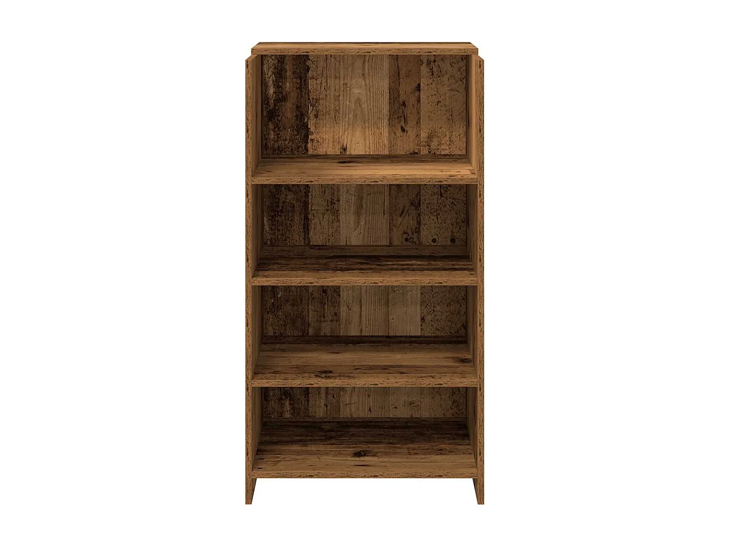 Bureau de réception vieux bois 55x50x103,5 cm bois d'ingénierie