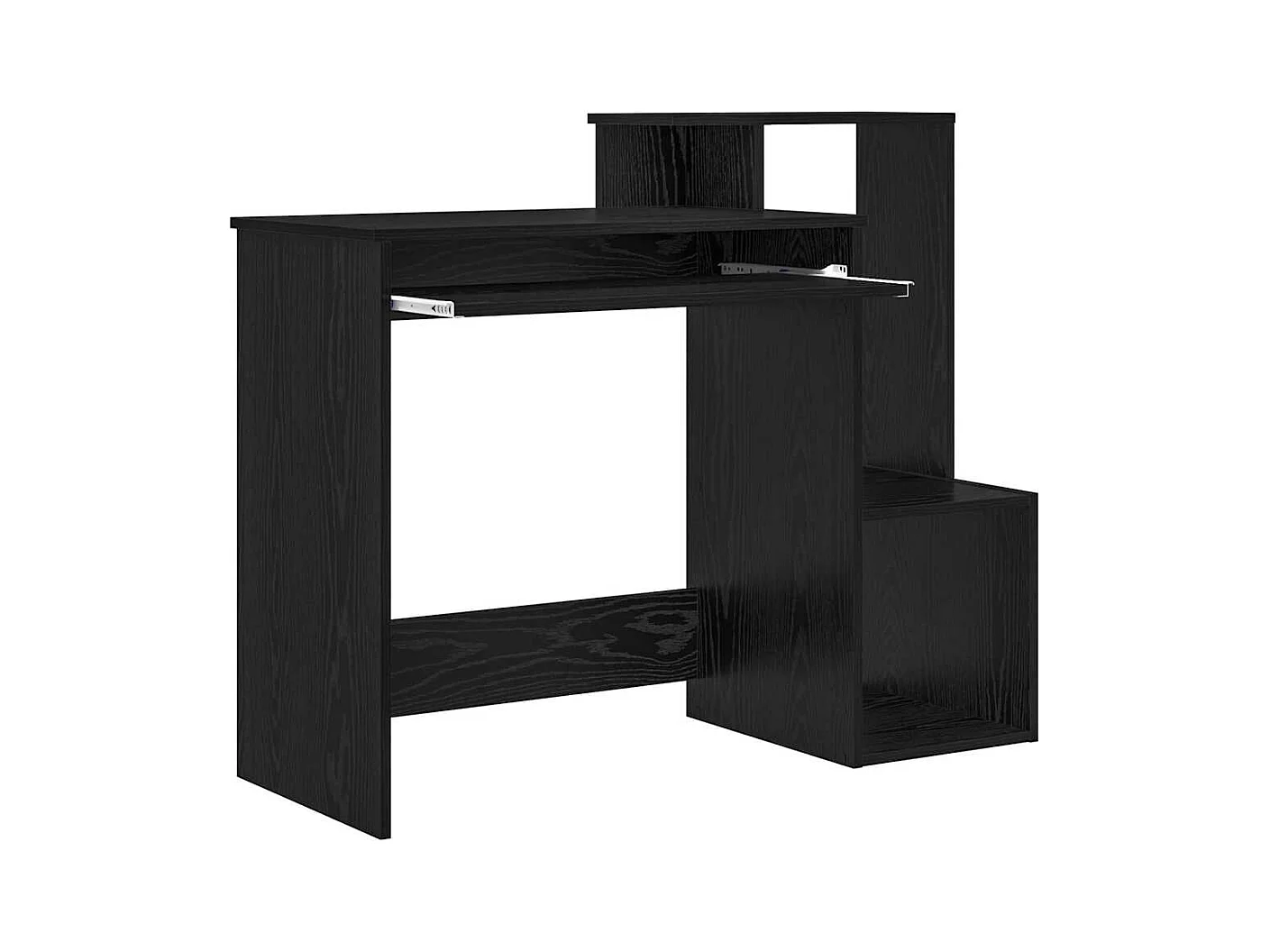 Bureau Chêne noir 106 x 40 x 88.5 cm Bois d'ingénierie