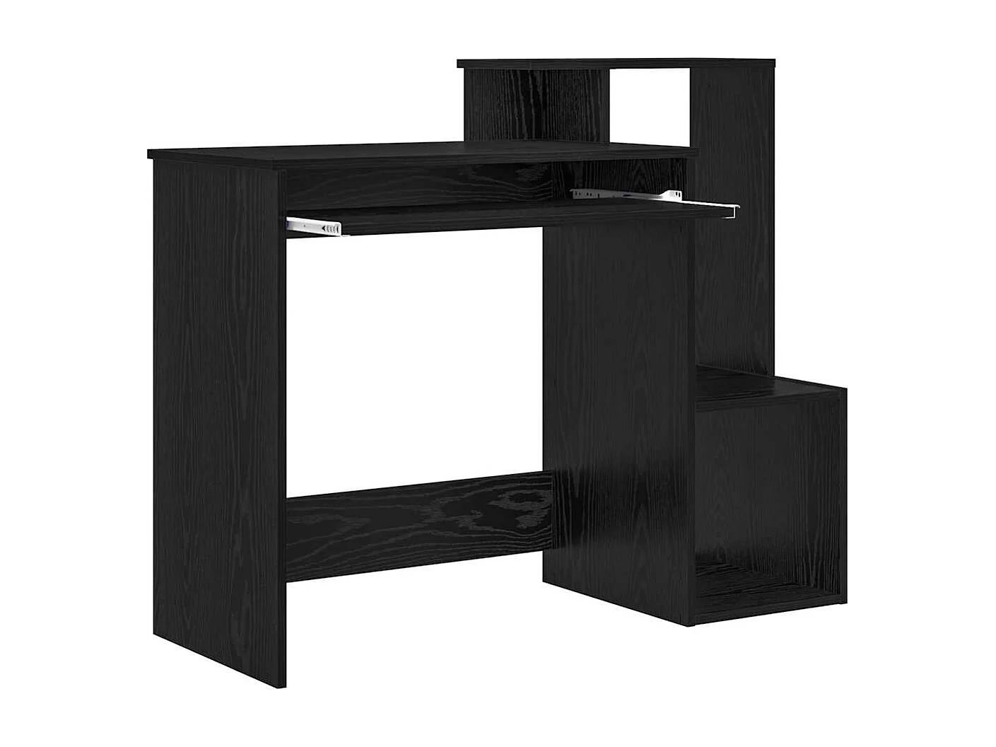 Bureau Chêne noir 106 x 40 x 88.5 cm Bois d'ingénierie