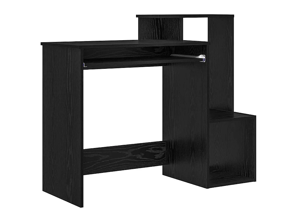 Bureau Chêne noir 106 x 40 x 88.5 cm Bois d'ingénierie