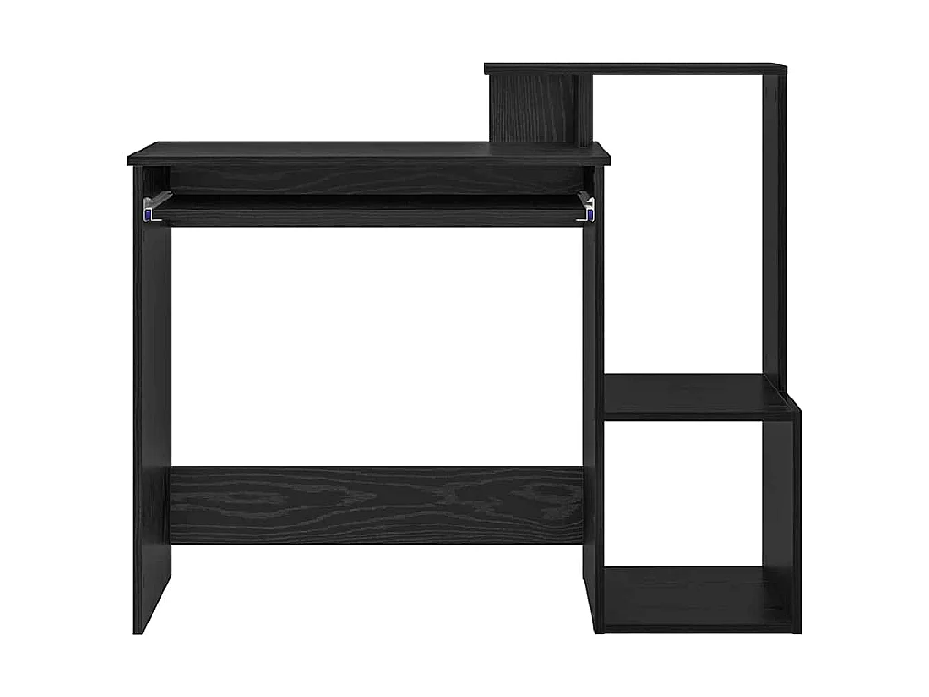 Bureau Chêne noir 106 x 40 x 88.5 cm Bois d'ingénierie