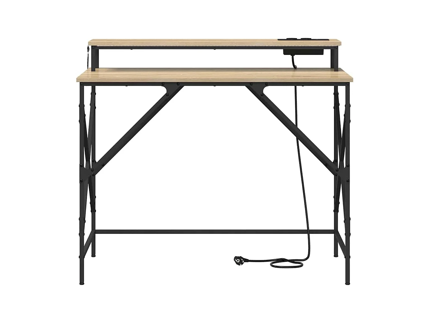 Bureau Chêne sonoma 100 x 50 x 86.5 cm Bois d'ingénierie