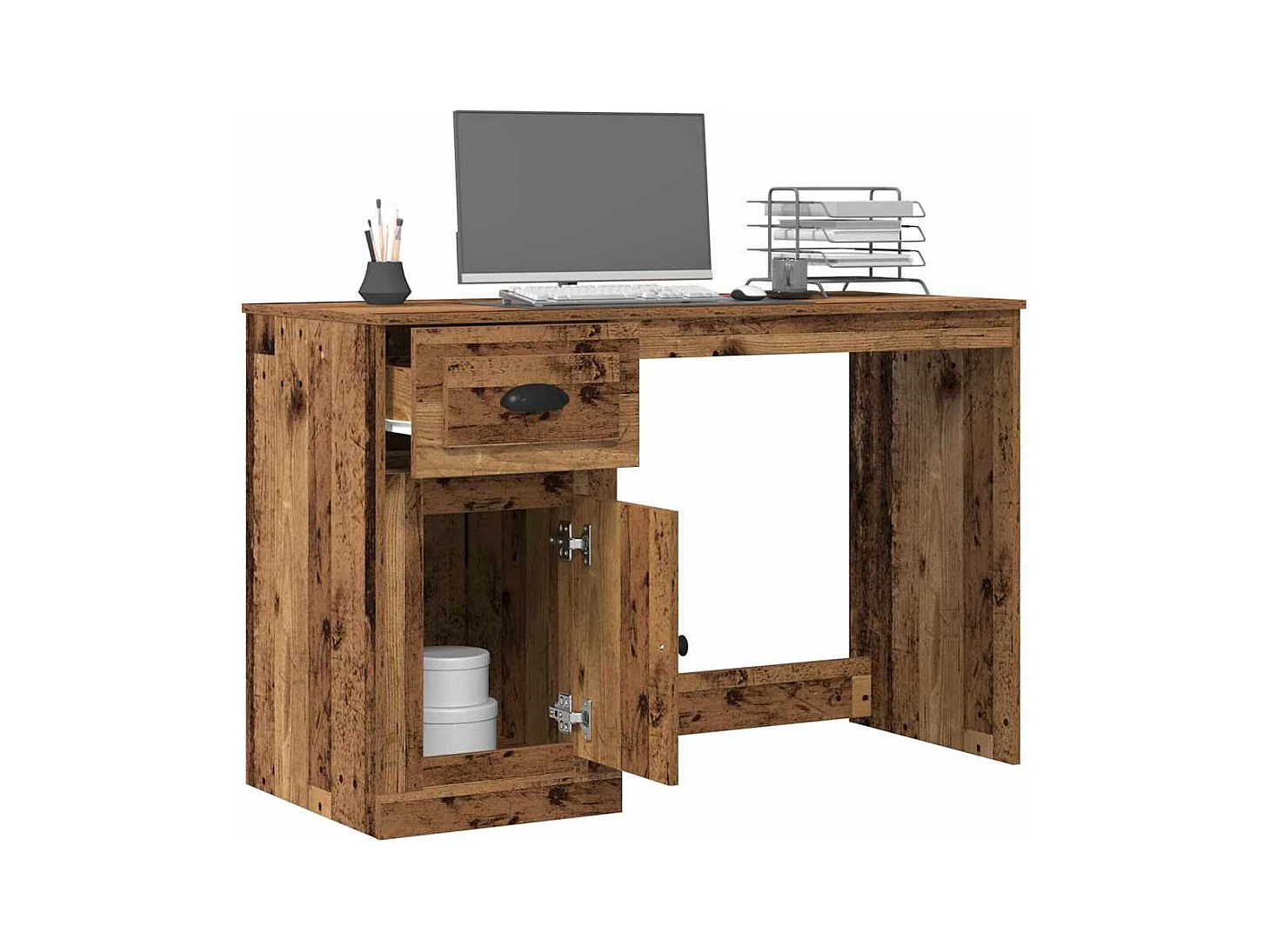 Bureau Bois ancien 50 x 115 x 75 cm Bois d'ingénierie