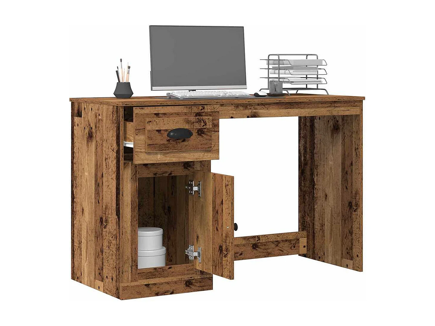 Bureau Bois ancien 50 x 115 x 75 cm Bois d'ingénierie