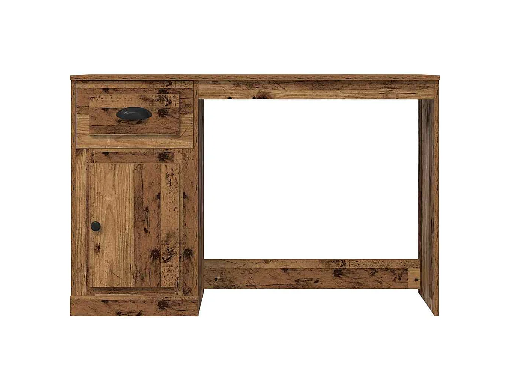 Antiker Holzschreibtisch 50 x 115 x 75 cm Holzwerkstoff