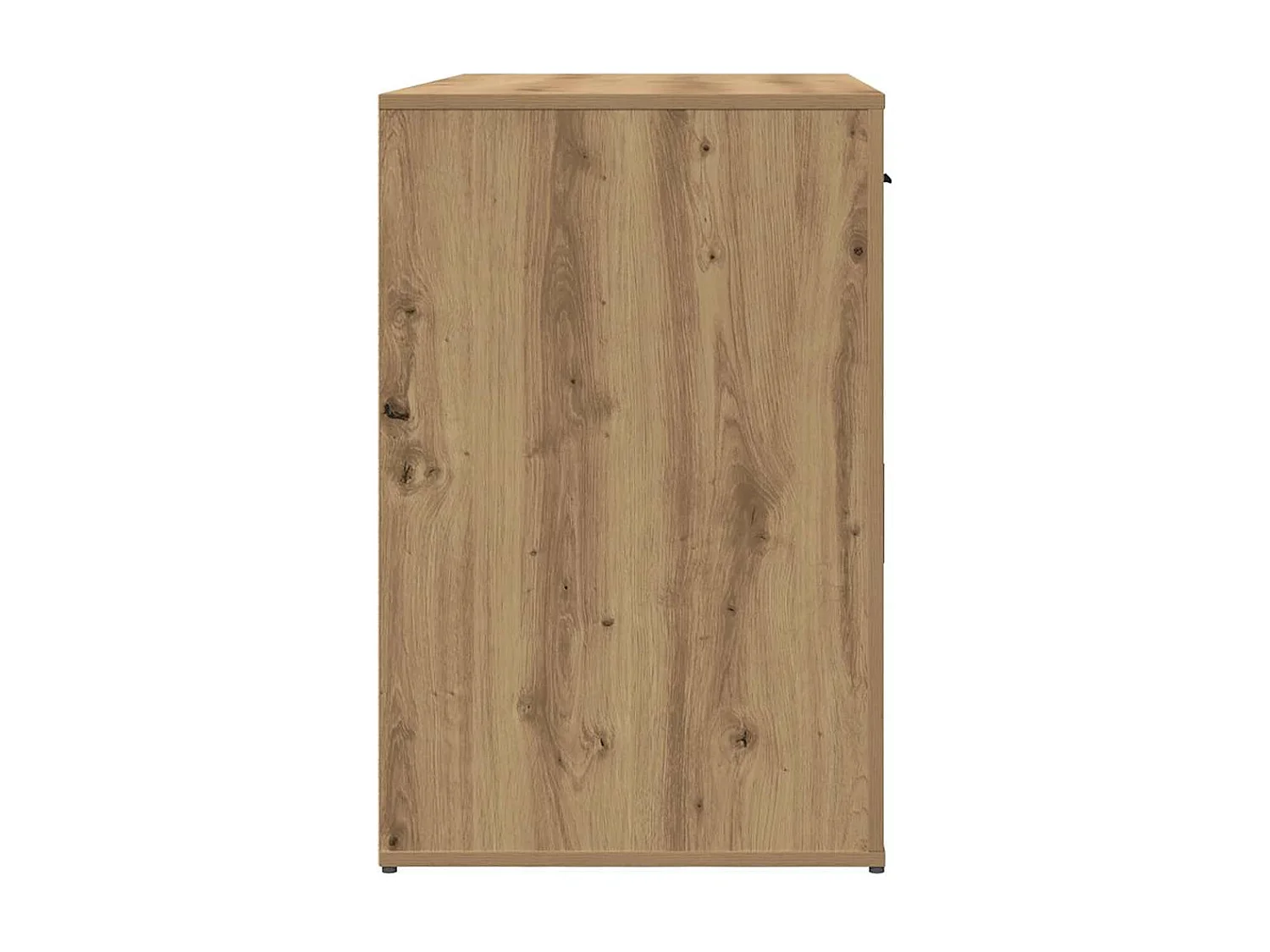 Escritorio de roble artesanal 100x49x75 cm madera de ingeniería