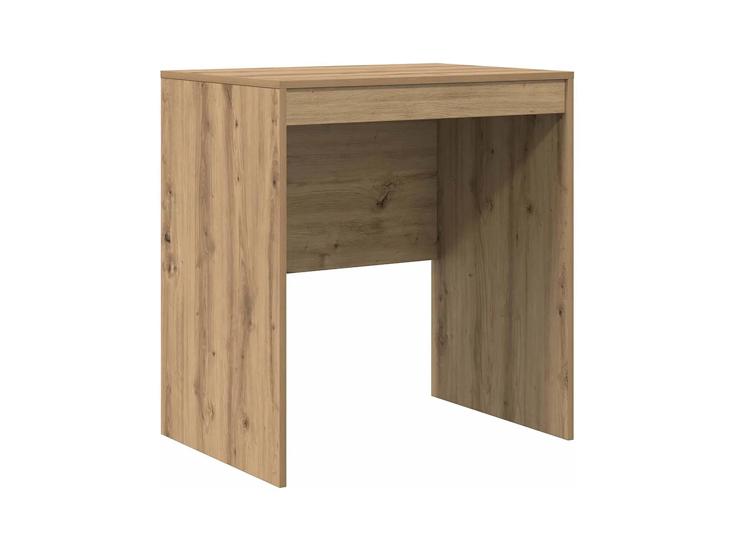 Bureau chêne artisanal 70 x 50 x 76 cm Bois d'ingénierie