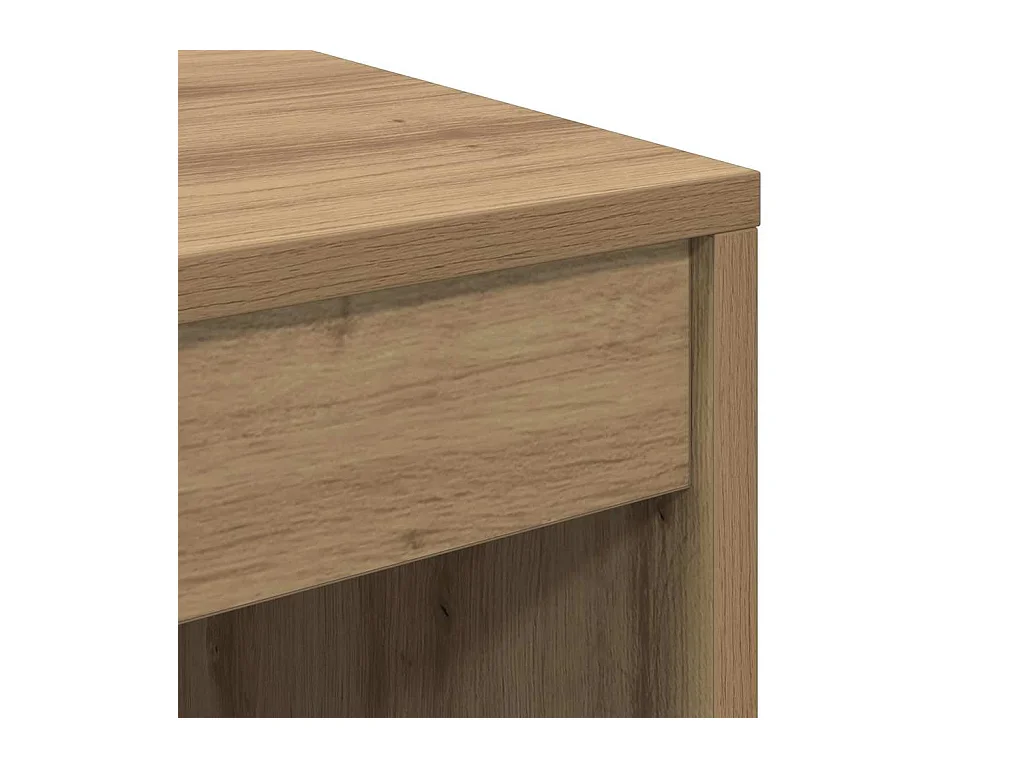 Bureau chêne artisanal 70 x 50 x 76 cm Bois d'ingénierie