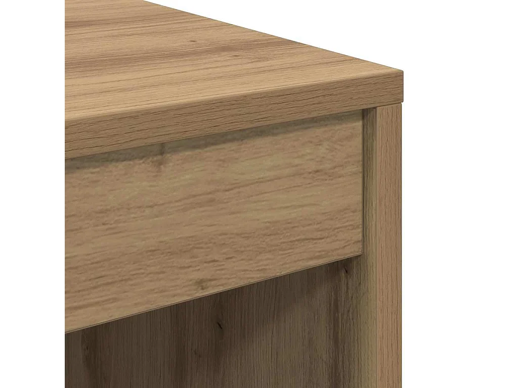 Bureau chêne artisanal 70 x 50 x 76 cm Bois d'ingénierie