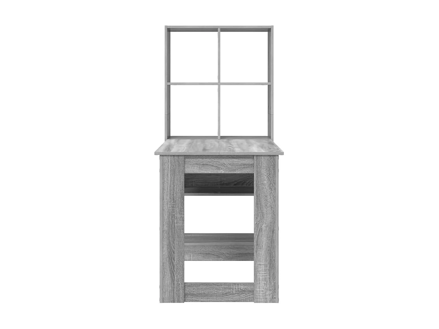 Scrivania Sonoma Grey 122 x 67 x 145 cm in legno ingegnerizzato