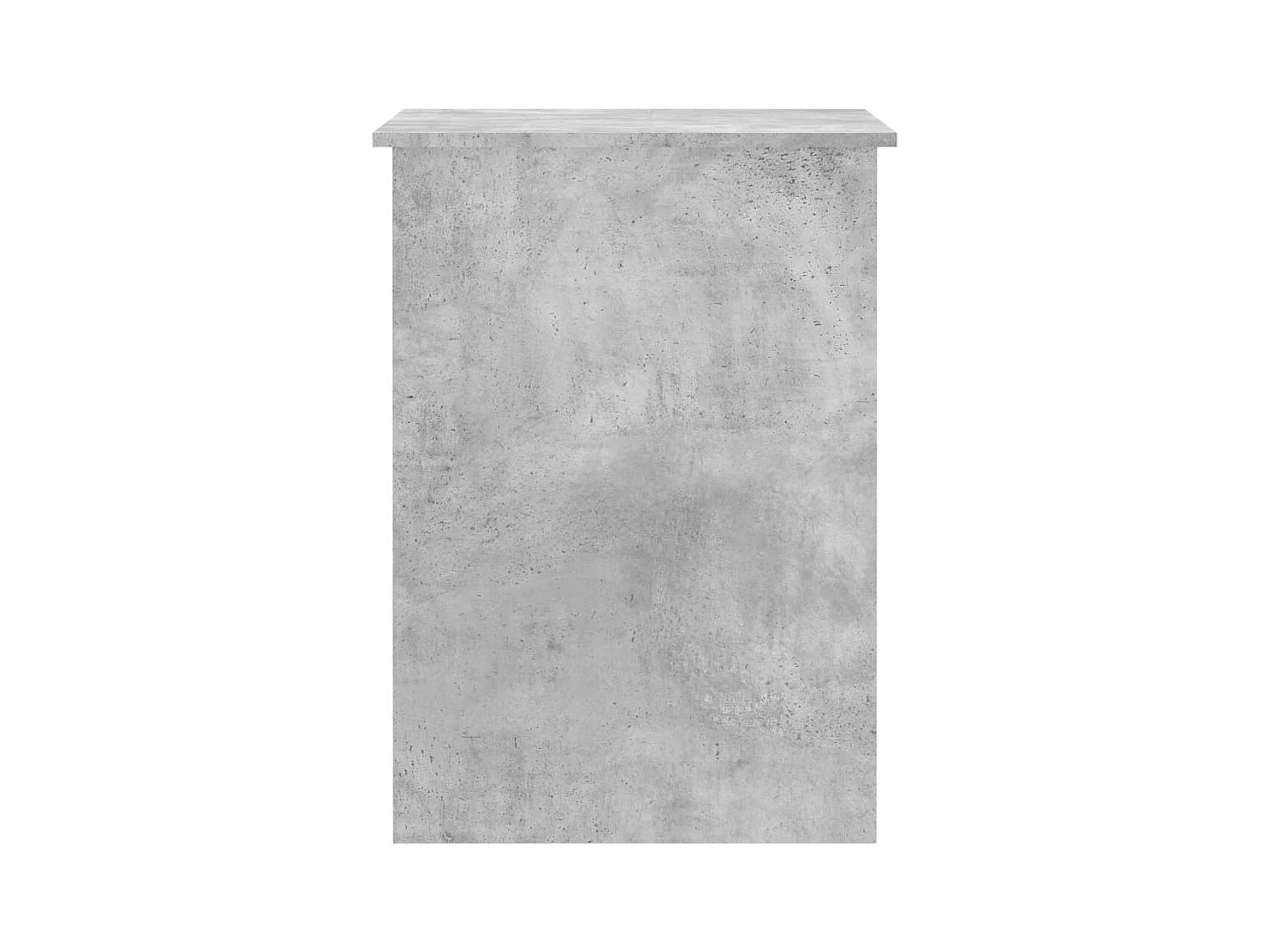 Betongrijs bureau 100x55x75 cm bewerkt hout