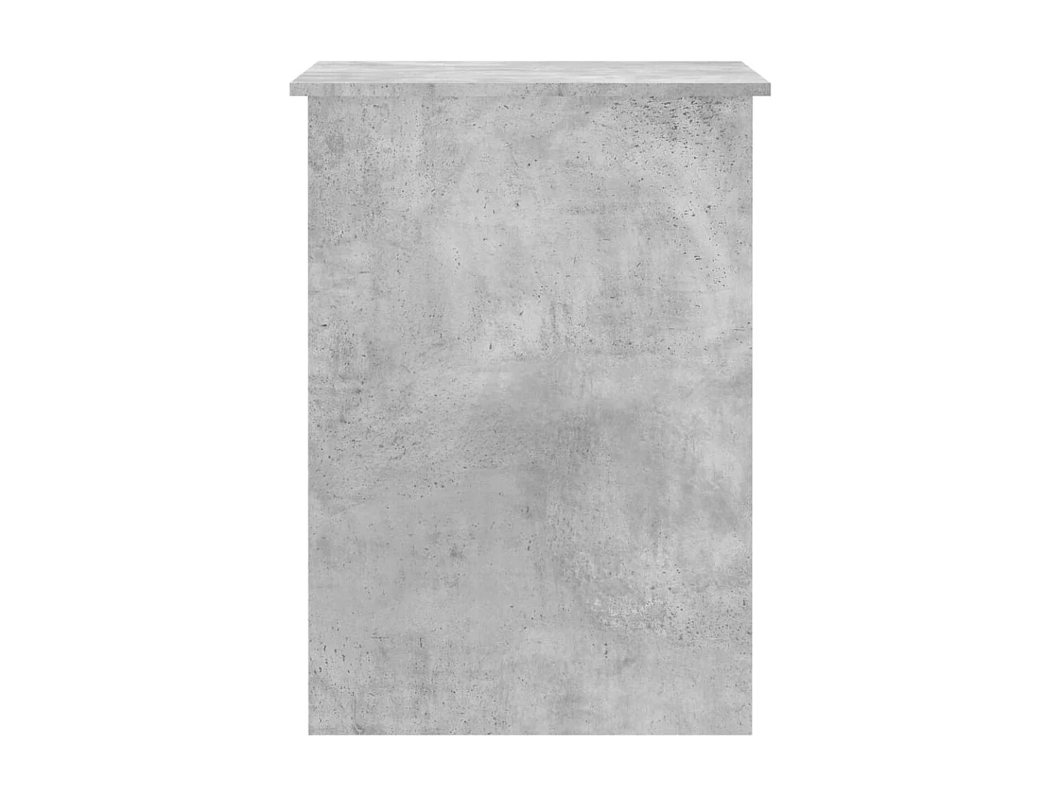 Scrivania grigio cemento 100x55x75 cm in legno ingegnerizzato