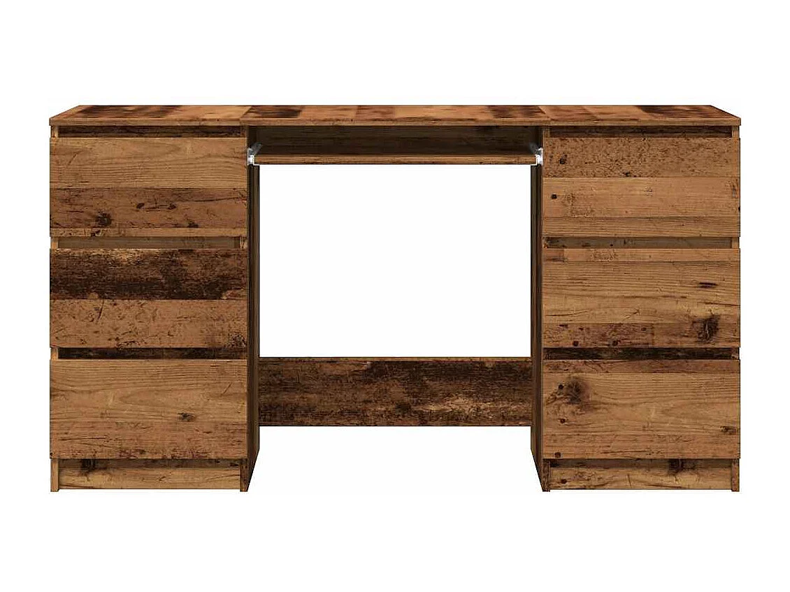 Vecchia scrivania in legno 140x50x77 cm in legno ingegnerizzato