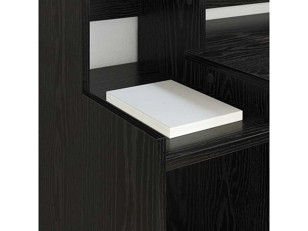 Bureau Chêne noir 97 x 45 x 90 cm Bois d'ingénierie